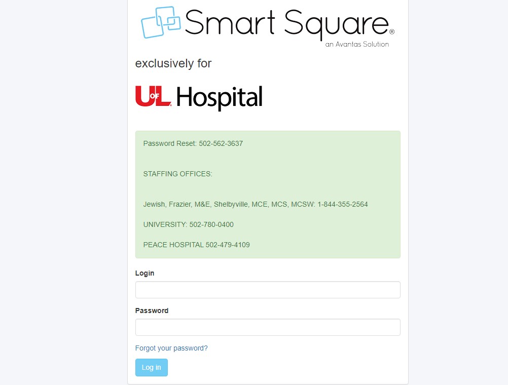 Smart Square UOFL (University of Louisville) Login